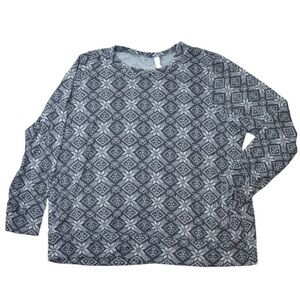 NWOT Cacique Sleep Cozy SOFT Long Sleeve Lounge Top with Pockets, Size 18/20